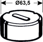 Langlochmatrize Nr. 4   - 22,2 x 31,2 mm